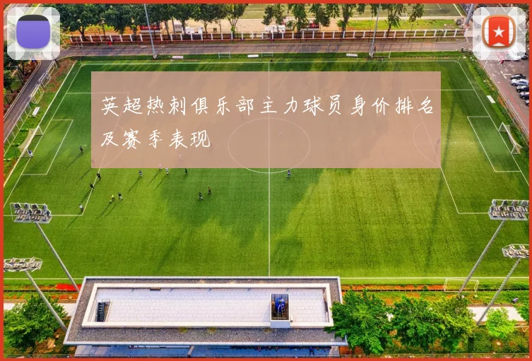英超热刺俱乐部主力球员身价排名及赛季表现
